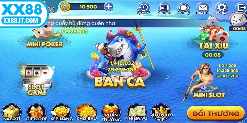 Bắn cá đổi thưởng thẻ cào mang đến trải nghiệm giải trí trực tuyến thú vị