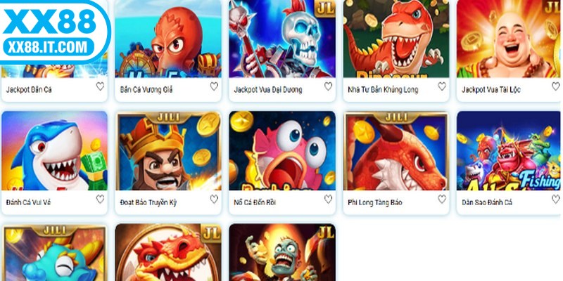 Sức hút đặc biệt thu hút bet thủ của bắn cá XX88