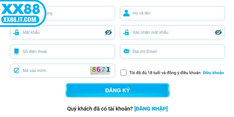 Hiểu rõ được các điều kiện cơ bản để đăng ký XX88 