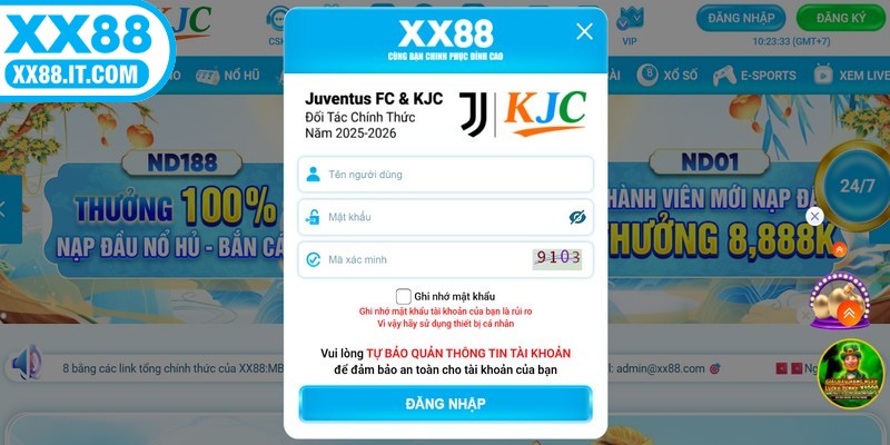 Hướng dẫn các thao tác đăng nhập XX88 đơn giản