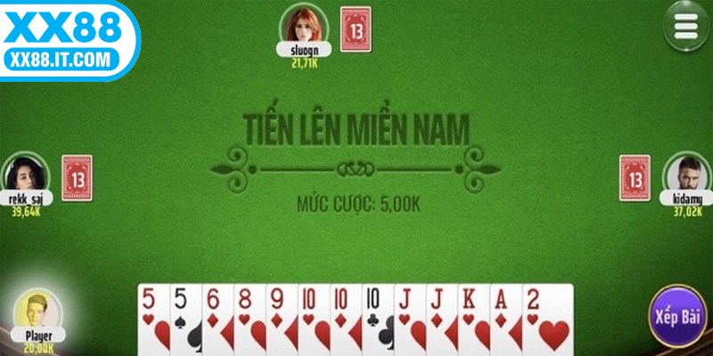 Game bài Tiến Lên Miền Nam được yêu thích nhờ tính chiến thuật cao
