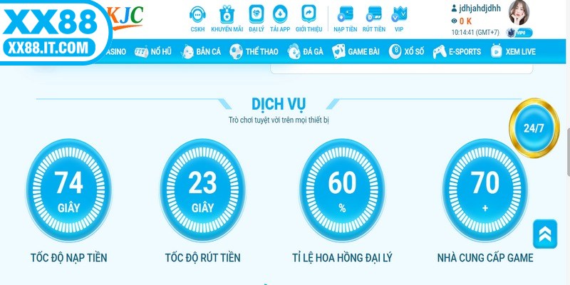 Thời gian xử lý rút tiền tại XX88 cực kỳ nhanh chóng