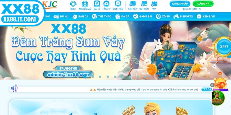 XX88 là một nhà cái trực tuyến hoạt động mạnh mẽ tại khu vực châu Á